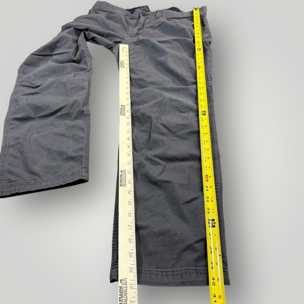 Eddie Bauer Ascent Pants Mens 38x34 Gray Stretch Outdoor Straight Leg - Picture 4 of 14